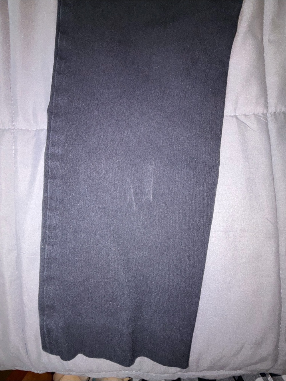 Lauren Ralph Lauren Black Stretch Side Zip Straight Leg Pants Size 10 - Picture 8 of 8